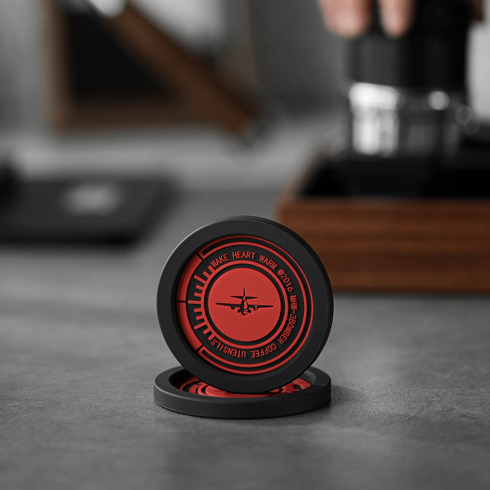 MHW-3BOMBER Silicone Tamper Storage Mat 51-58mm - Image 3