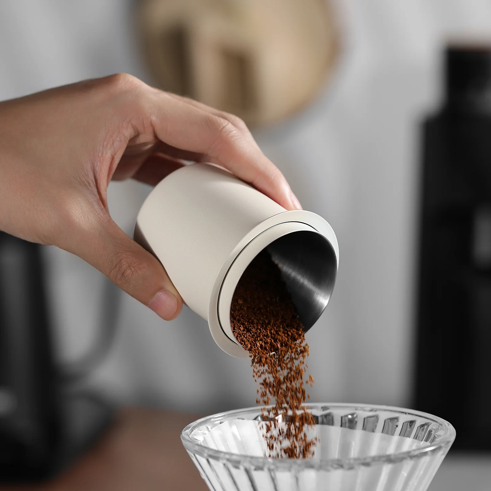 MHW-3BOMBER 58mm Coffee Dosing Cup 150ml - Image 11