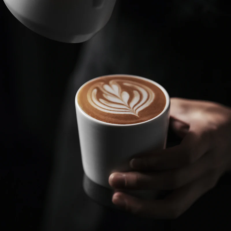 MHW-3BOMBER CERA Series Ceramic Cup White - Image 3