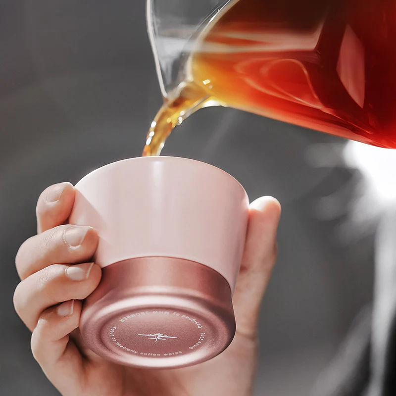 MHW-3BOMBER CERA Series Ceramic Cup Pink - Image 10