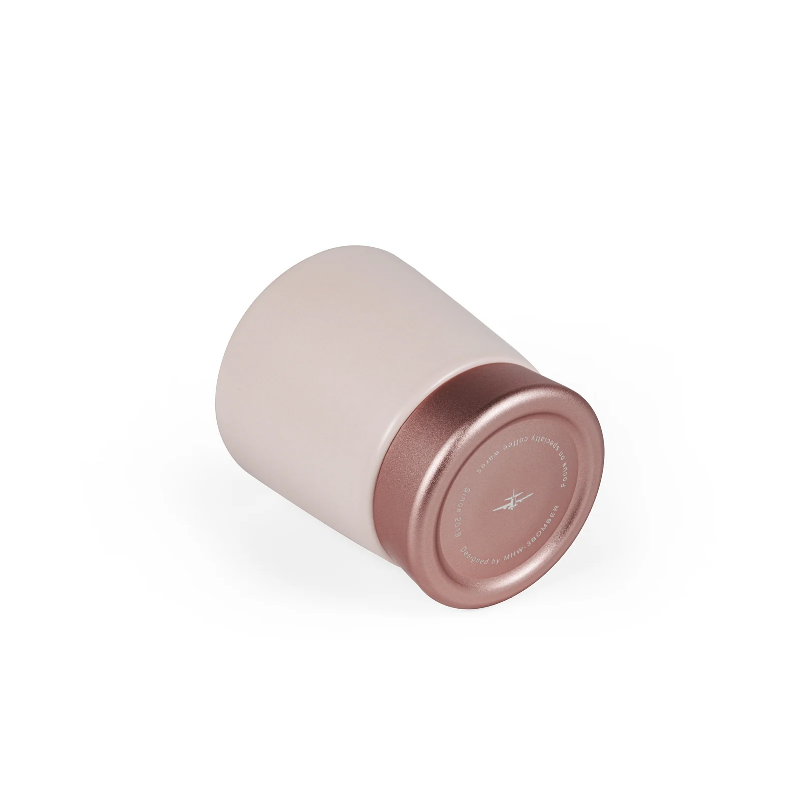 MHW-3BOMBER CERA Series Ceramic Cup Pink - Image 2