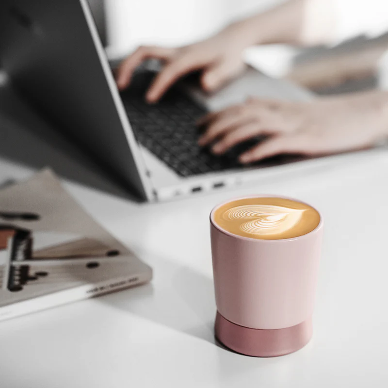 MHW-3BOMBER CERA Series Ceramic Cup Pink - Image 6