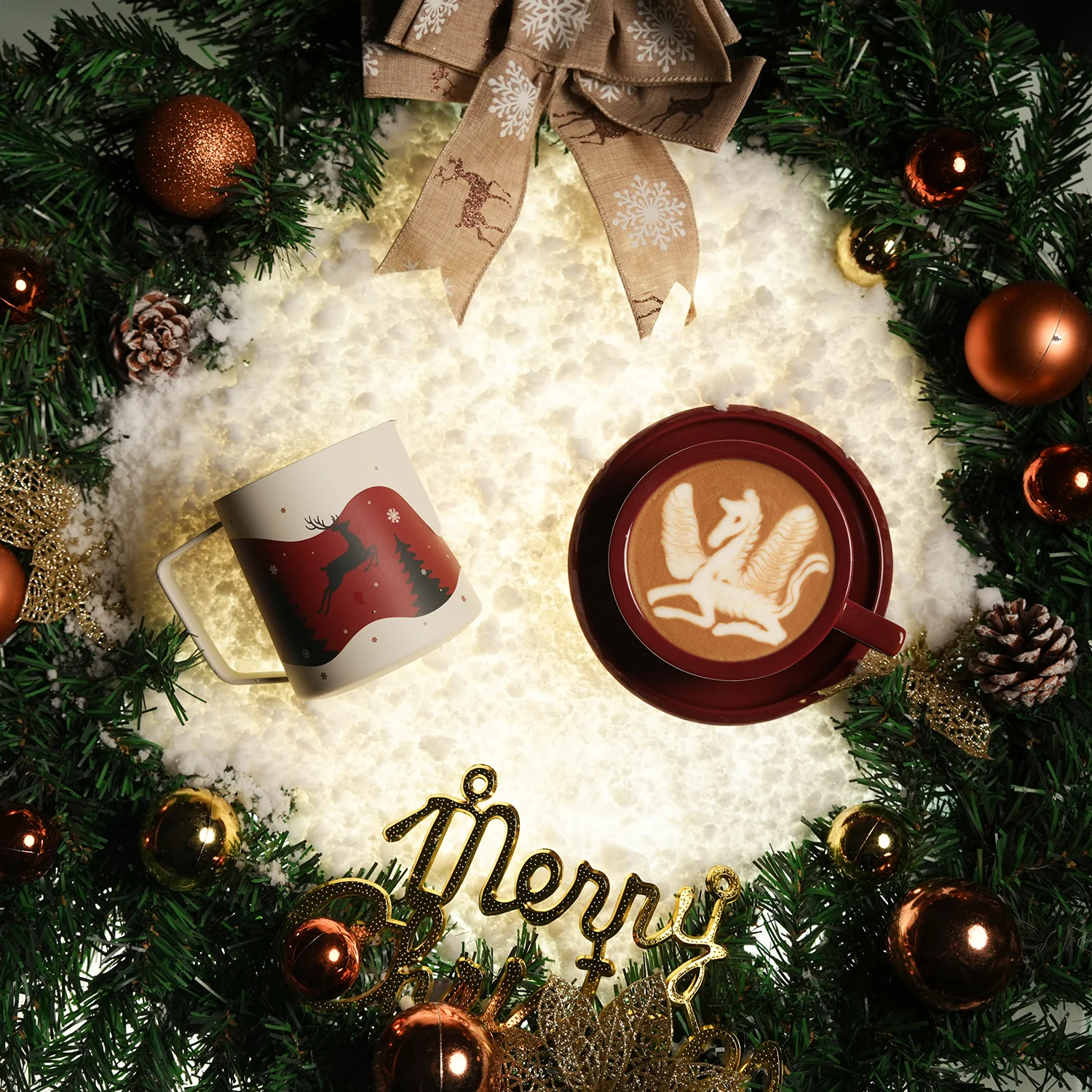 MHW-3BOMBER Christmas Latte Art Set - Image 7