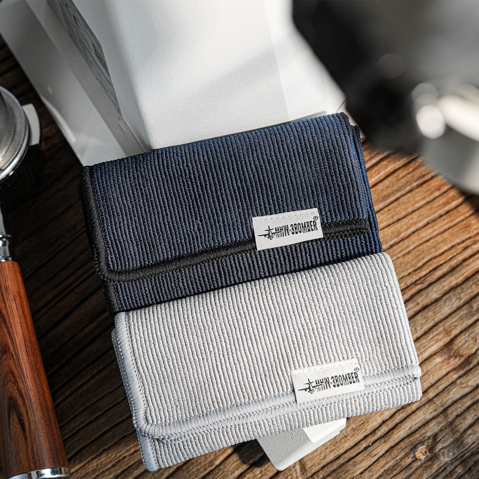 MHW-3BOMBER Coffee Bar Four Barista Towels Set - Image 4
