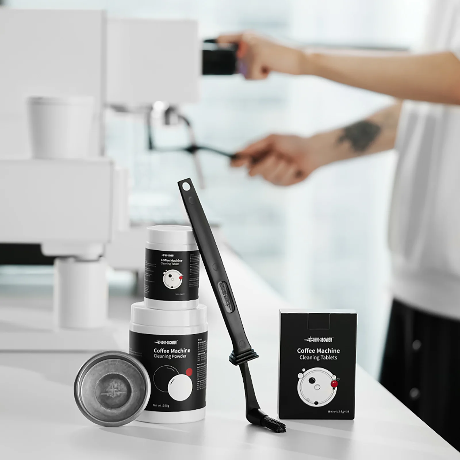 MHW-3BOMBER Coffee Elbow Brush - Image 3