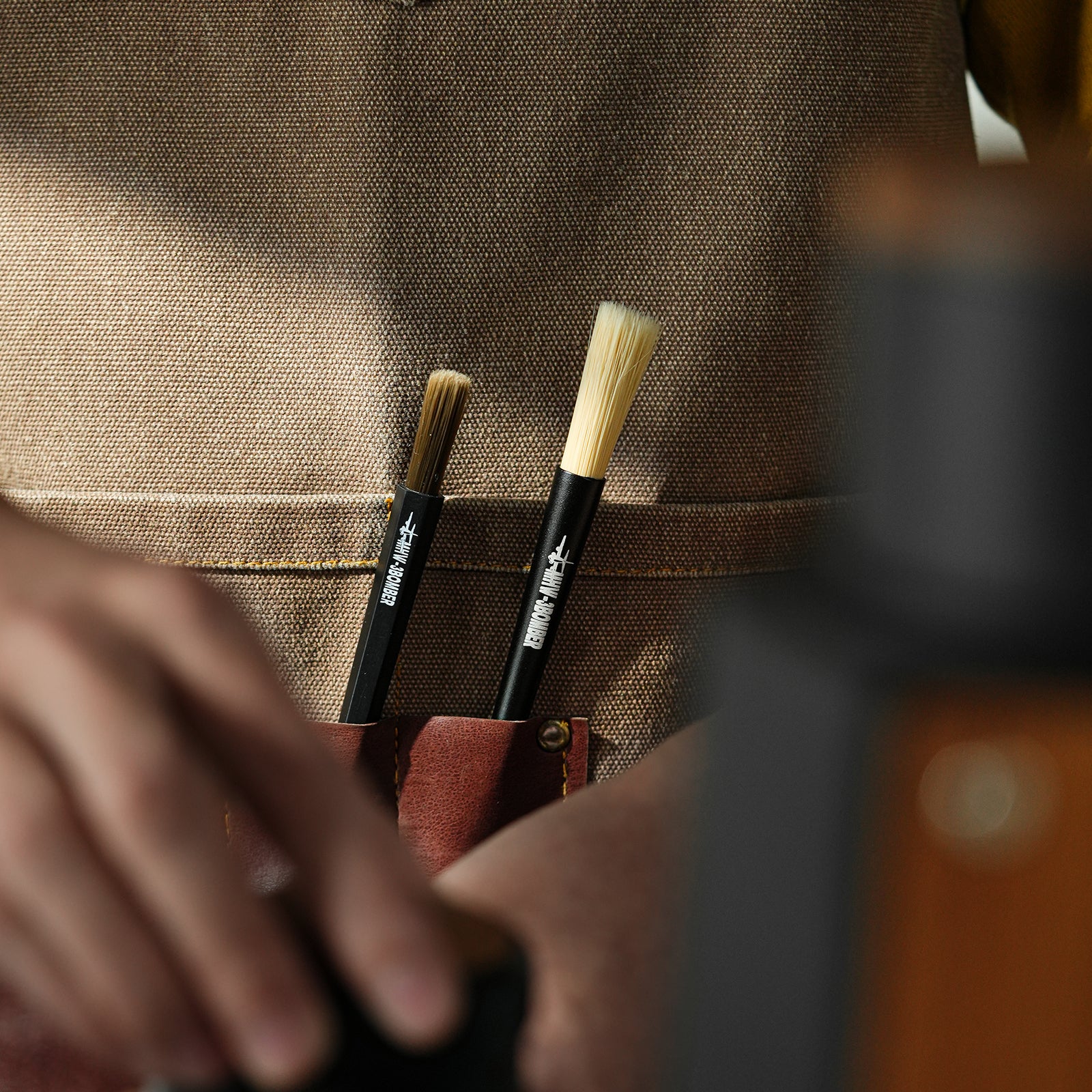 MHW-3BOMBER Coffee Cleaning Brush Espresso Brush Cleaner Tool - Image 5