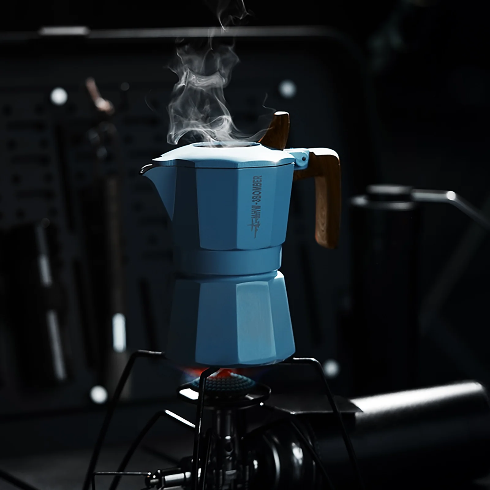 MHW-3BOMBER Double Valve Moka Pot 100ml - Image 13