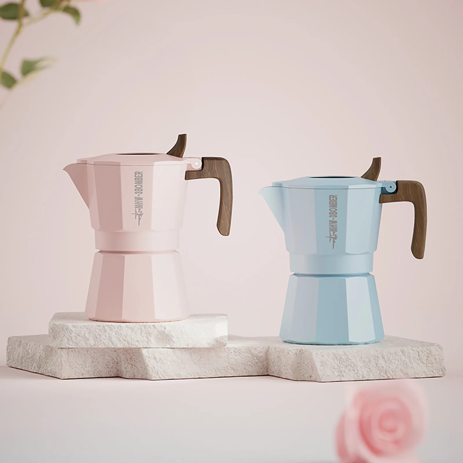 MHW-3BOMBER Double Valve Moka Pot 100ml - Image 19