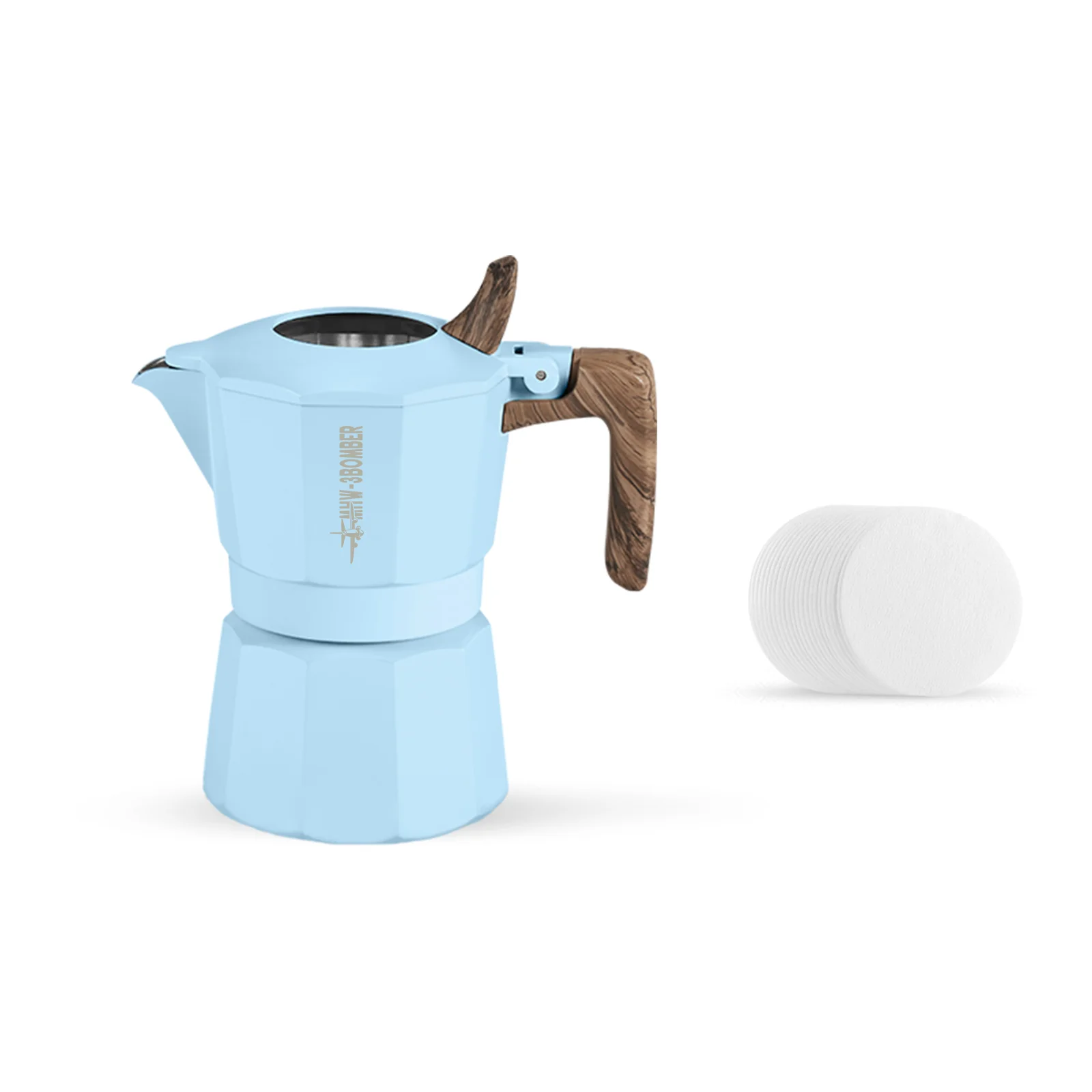 MHW-3BOMBER Double Valve Moka Pot 100ml - Image 3