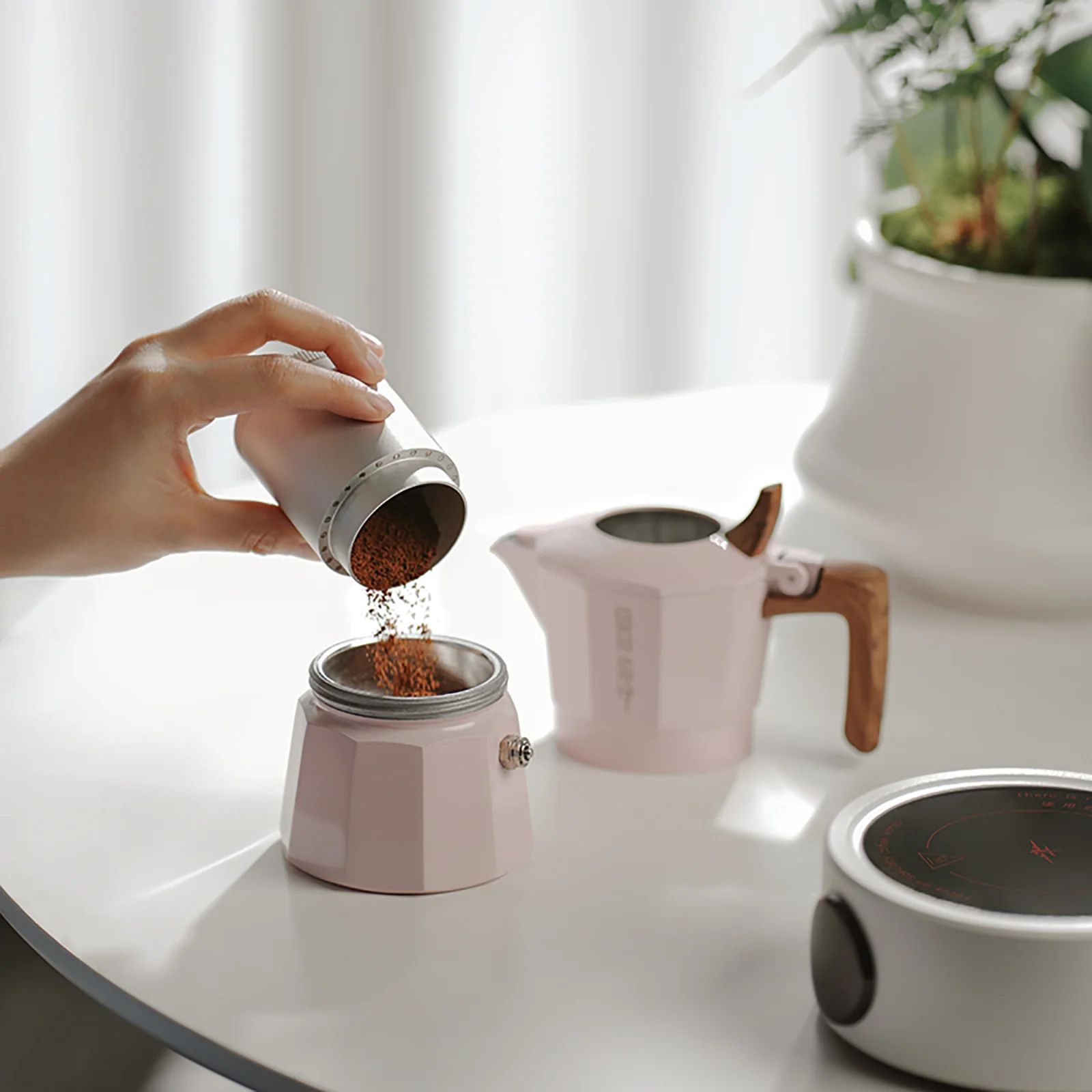 MHW-3BOMBER Double Valve Moka Pot 100ml - Image 6