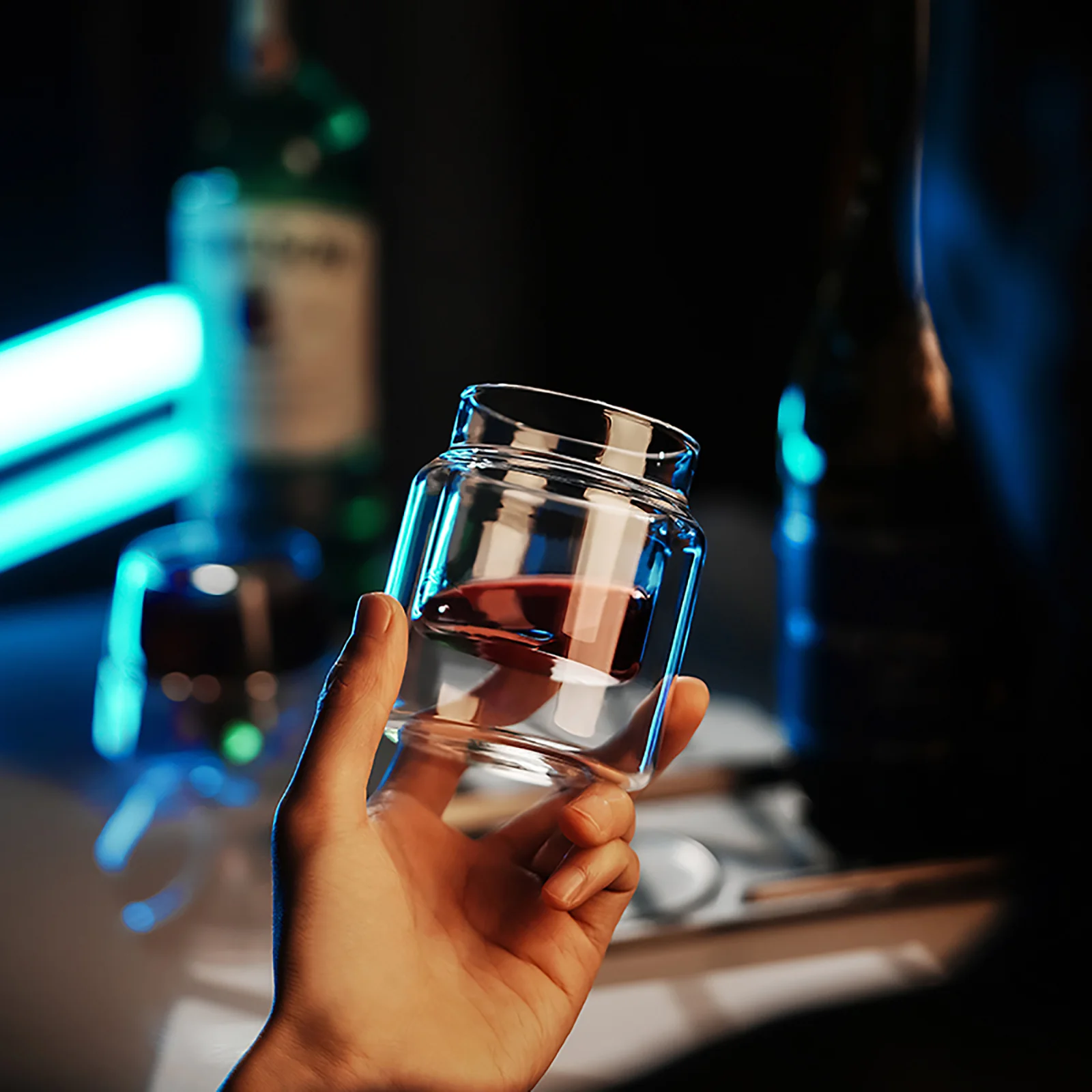 MHW-3BOMBER DW Series Glass Cup Black - Image 12