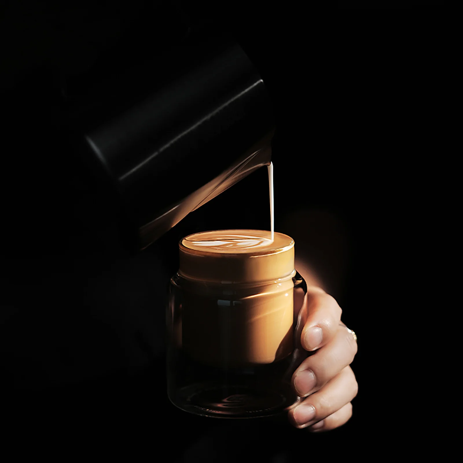 MHW-3BOMBER DW Series Glass Cup Black - Image 8