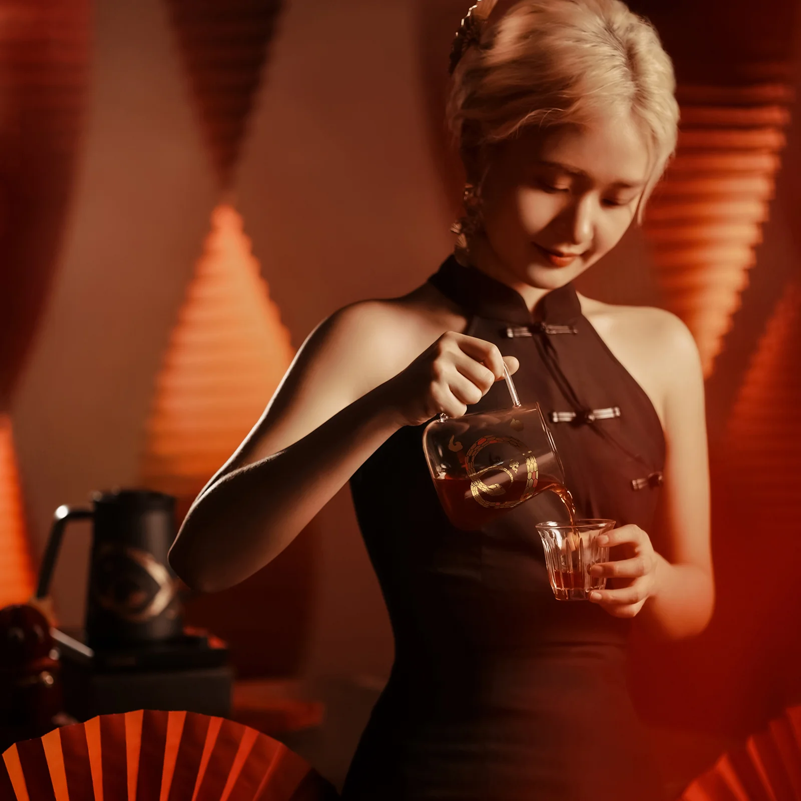 MHW-3BOMBER Elf Coffee Server - Serpent Collection - Image 18