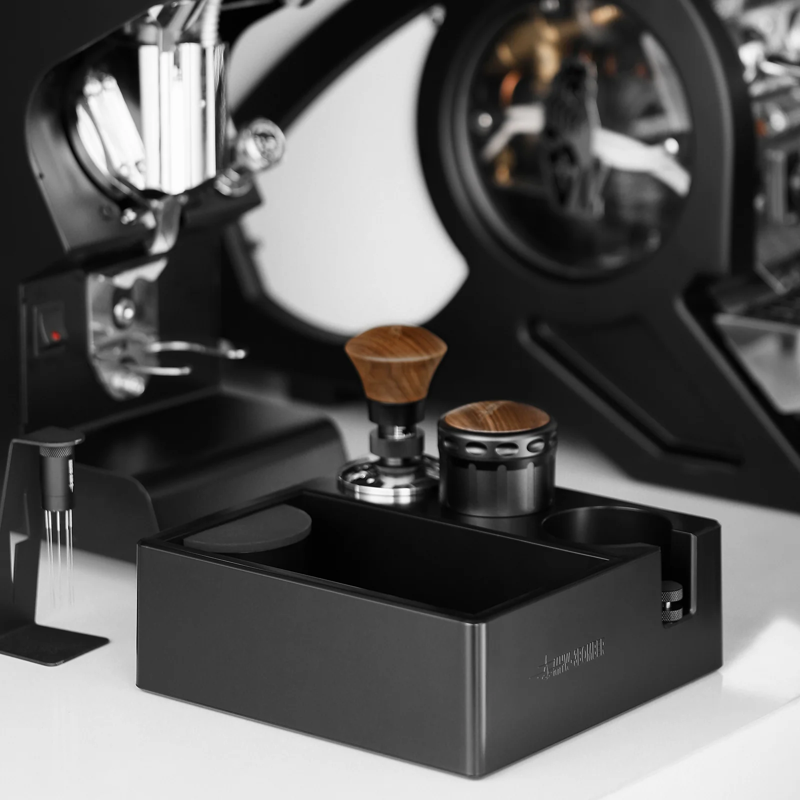 MHW-3BOMBER Espresso Accessories Organizer Box - Image 6