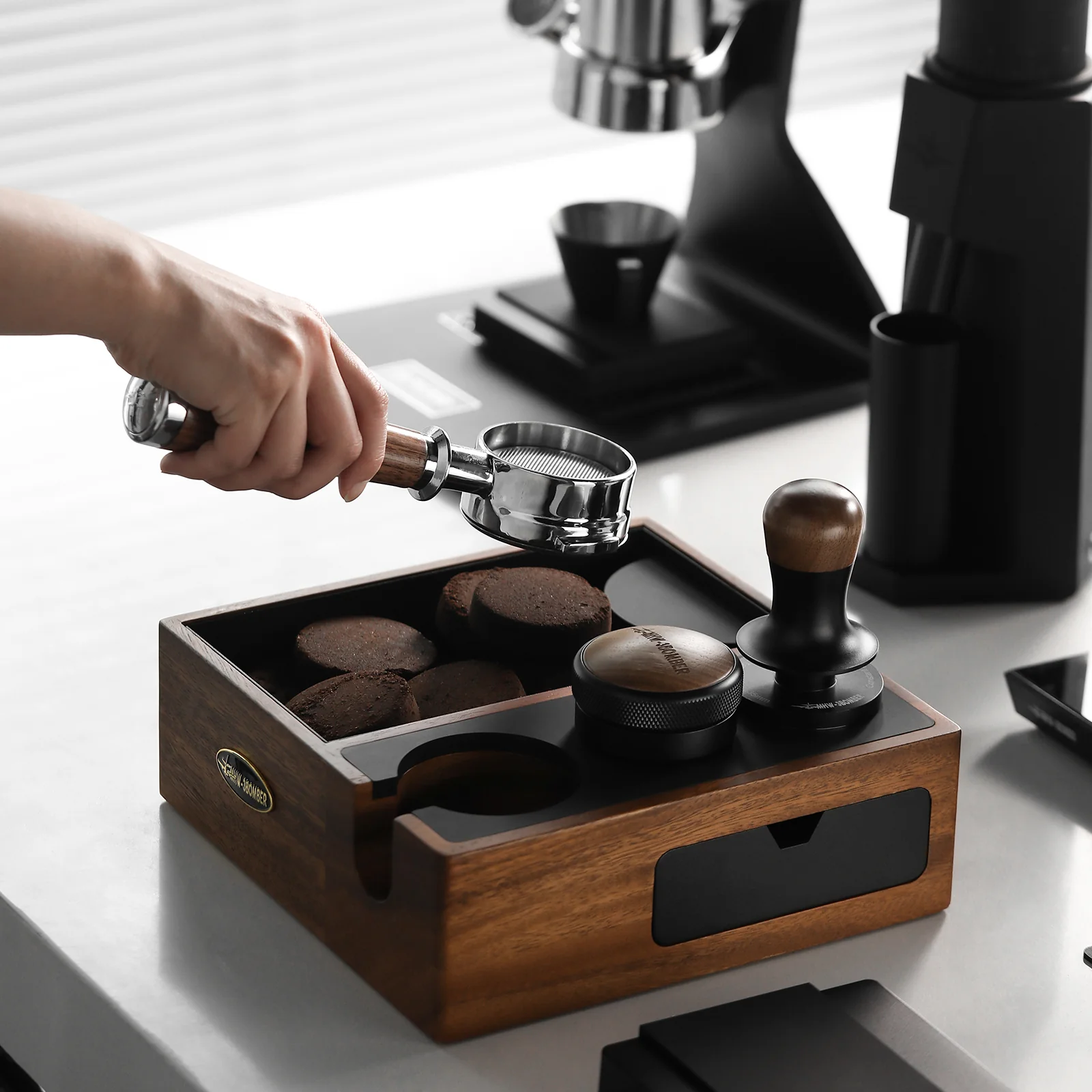 MHW-3BOMBER Espresso Knock Box - Image 8