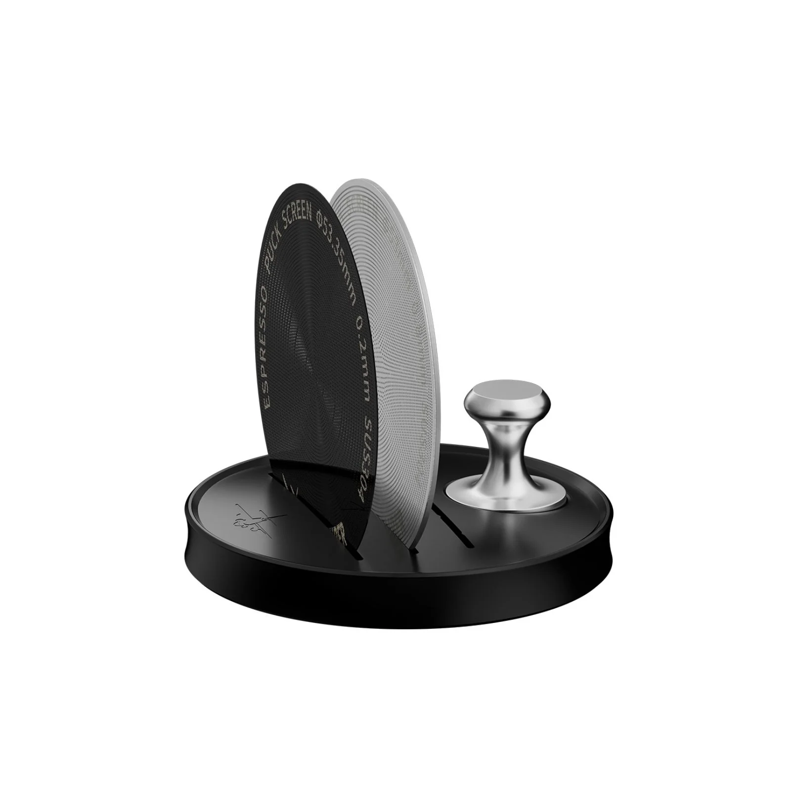 MHW-3BOMBER Espresso Puck Screen Stand 51-58 mm - Image 4