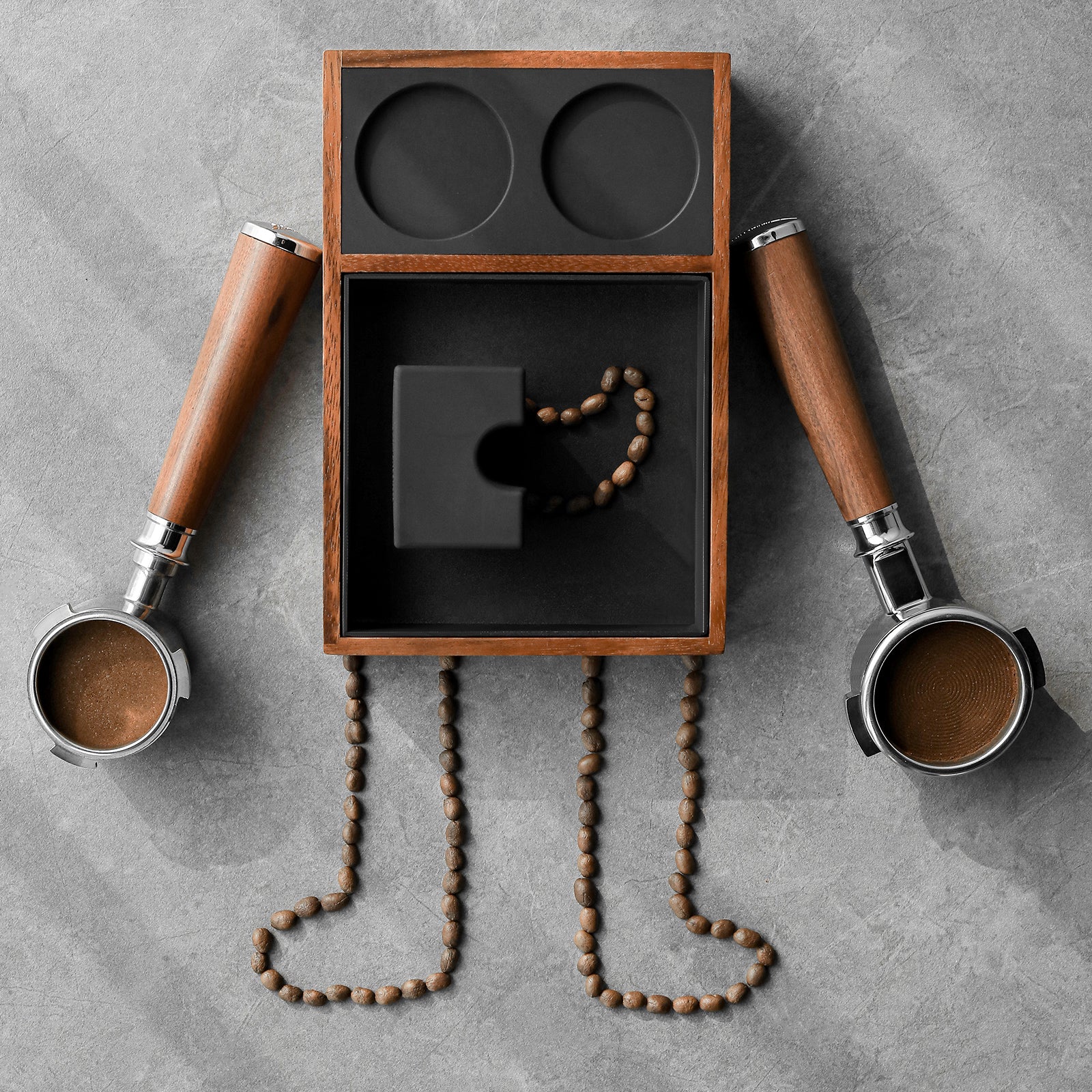 MHW-3BOMBER Espresso Tamping Station Coffee Portafilter Holder - Image 11