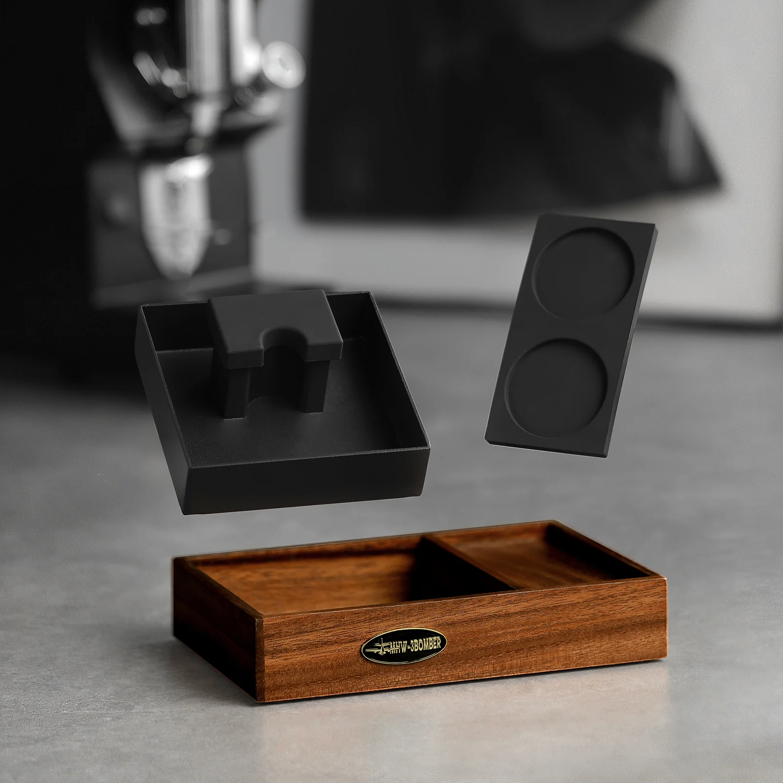 MHW-3BOMBER Espresso Tamping Station Coffee Portafilter Holder - Image 8