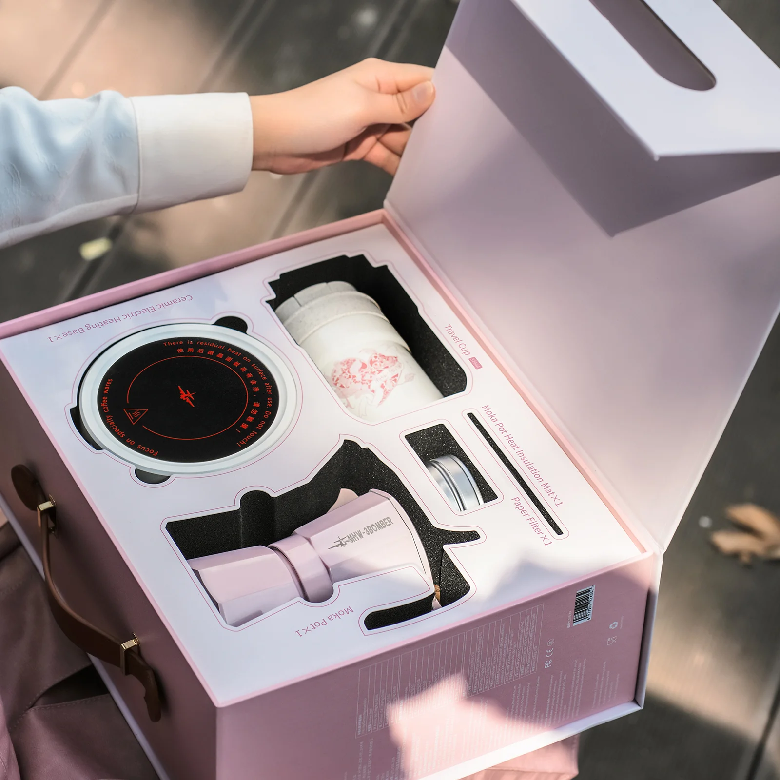 MHW-3BOMBER Flipped Moka Pot Gift Box - Image 4