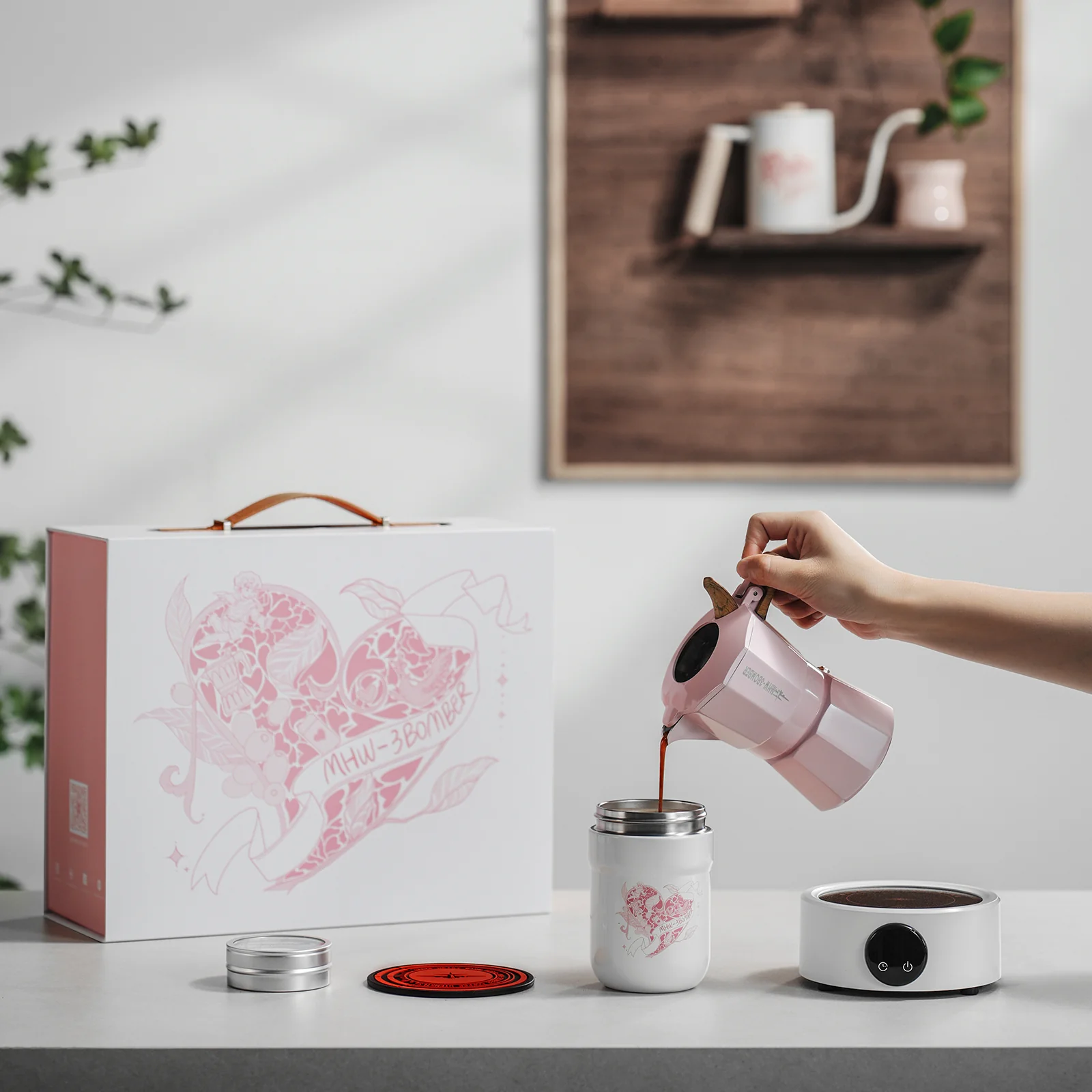 MHW-3BOMBER Flipped Moka Pot Gift Box - Image 6