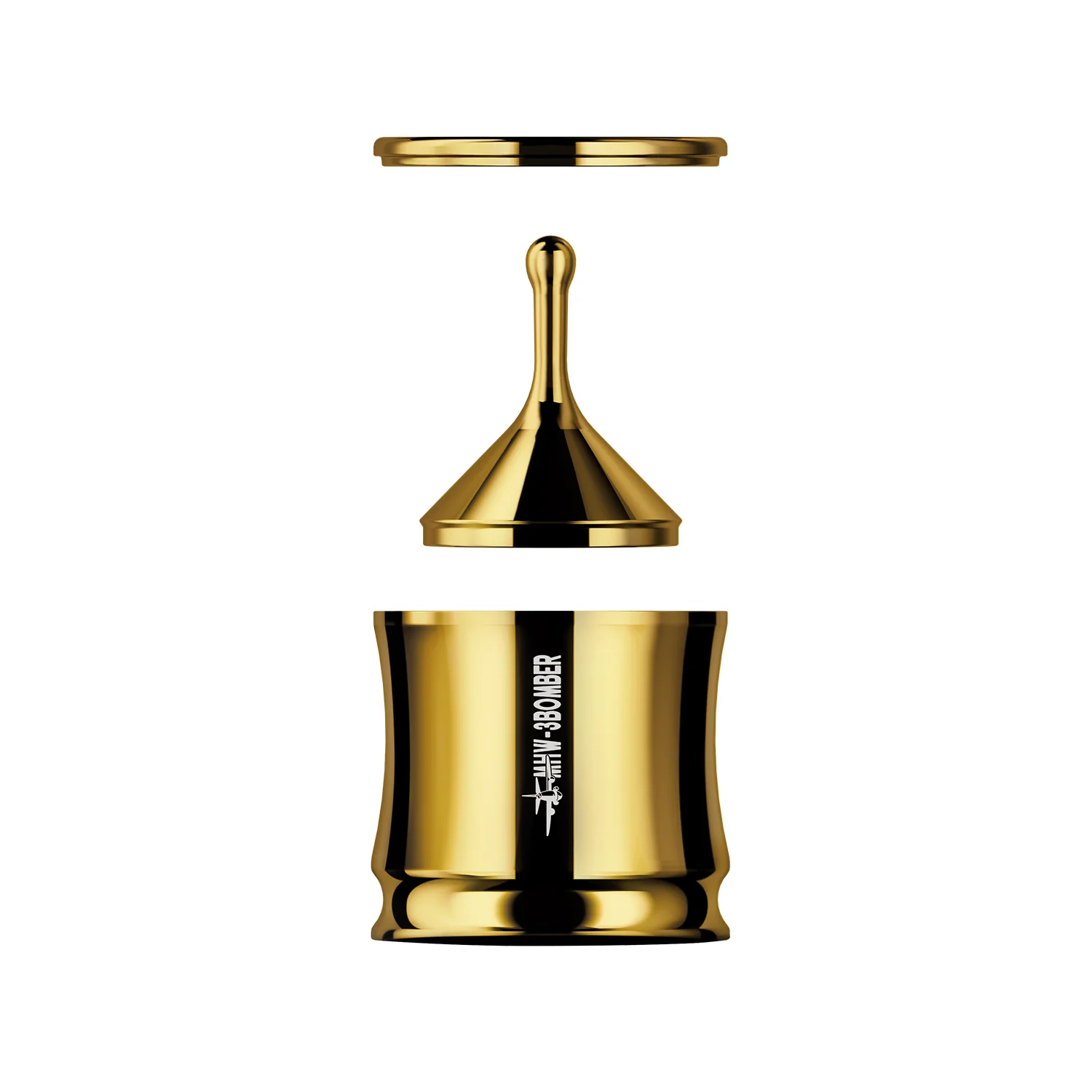 MHW-3BOMBER FlowLight SUS304 All-Metal Dosing Funnel 58mm - Image 2