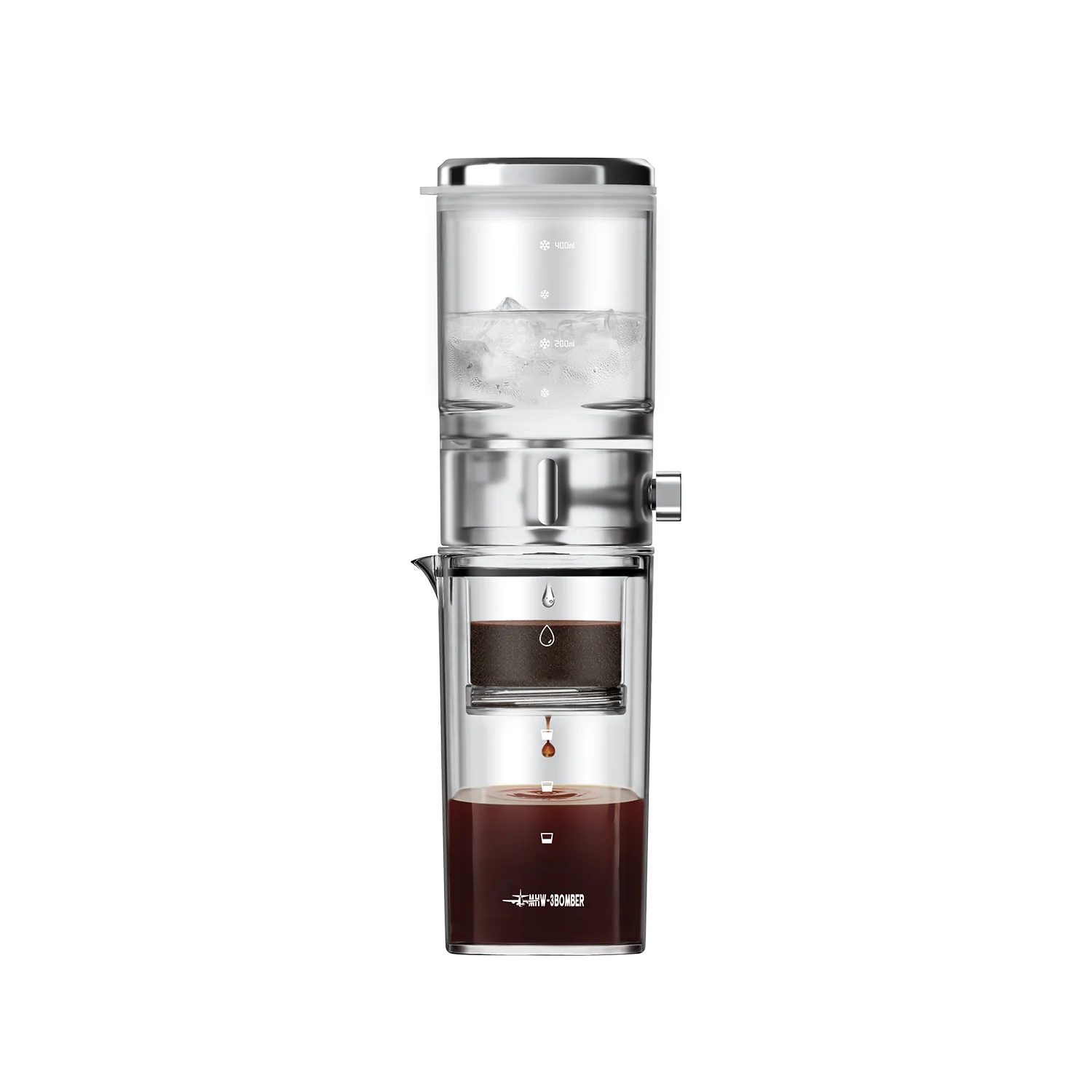 MHW-3BOMBER Fresh Ice Dripper Cold Drip Coffee Maker