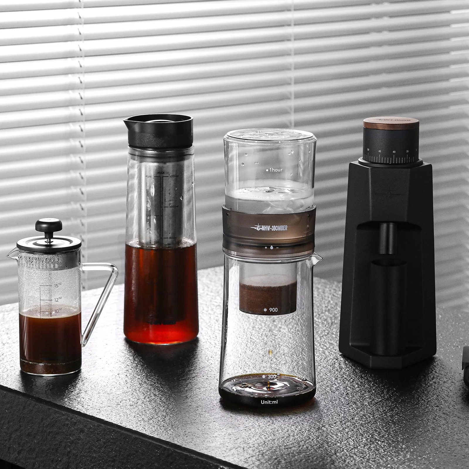 MHW-3BOMBER Coffee Baro Ice Dripper Cold Drip Coffee Maker 600ml - Image 10