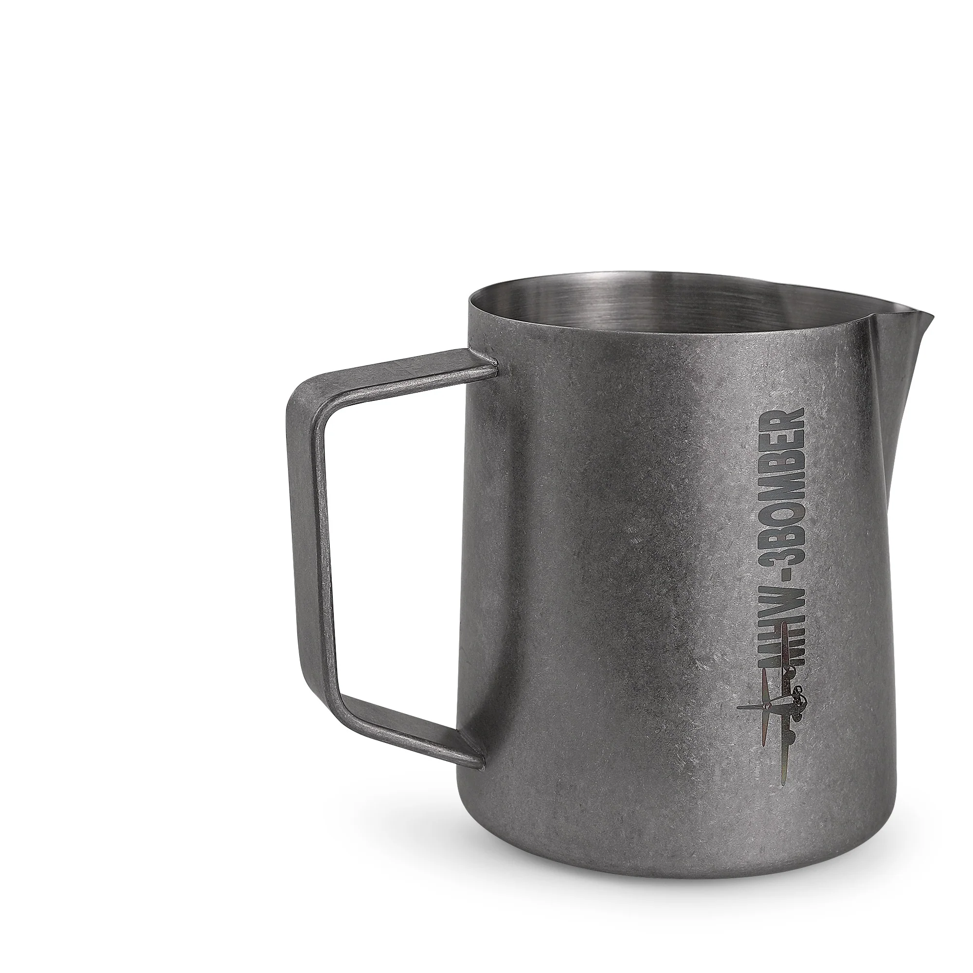 MHW-3BOMBER Latte Art Pitcher 5.0 Silver Spot - Image 3