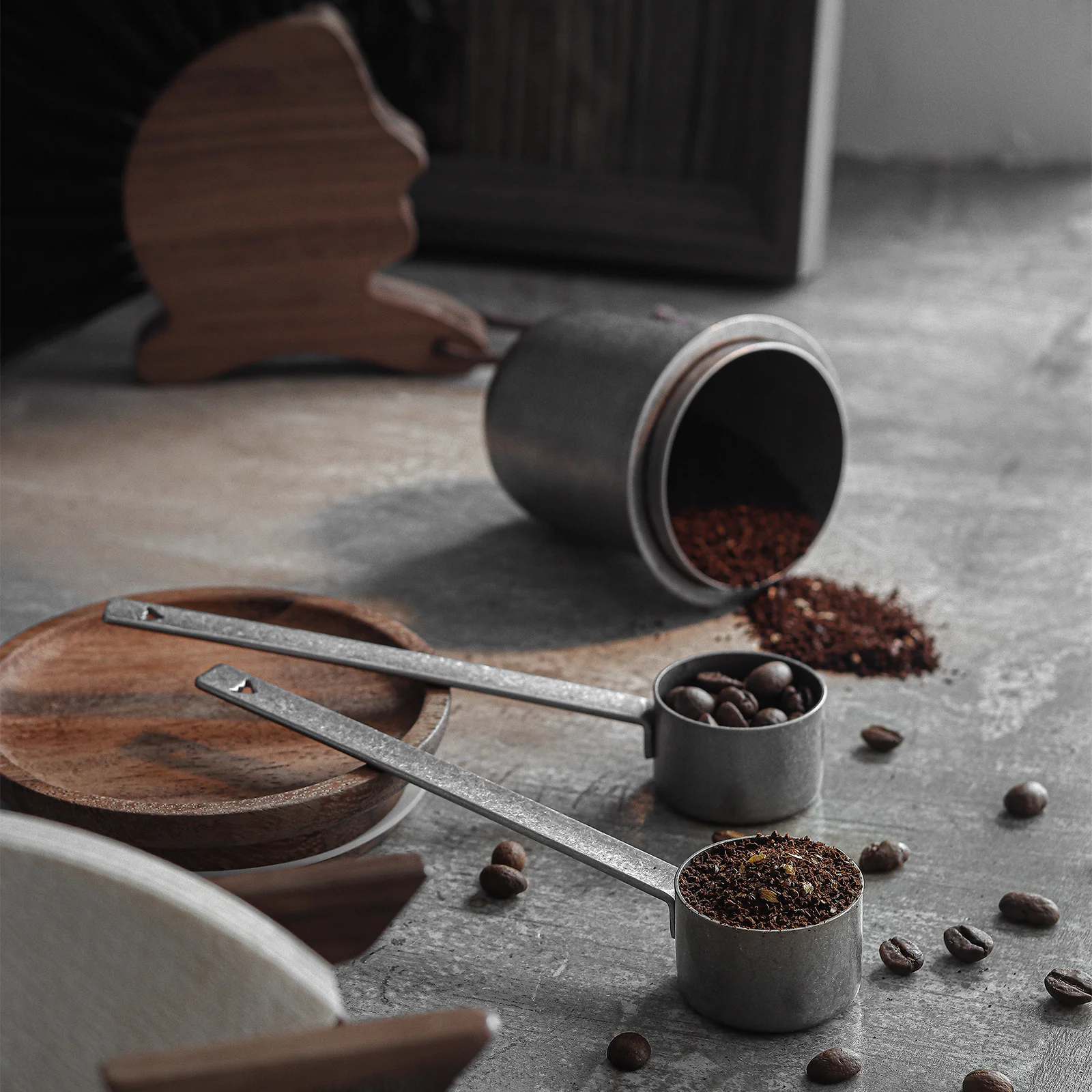 MHW-3BOMBER Long Stainless Steel Silver Measuring Spoon - Image 4