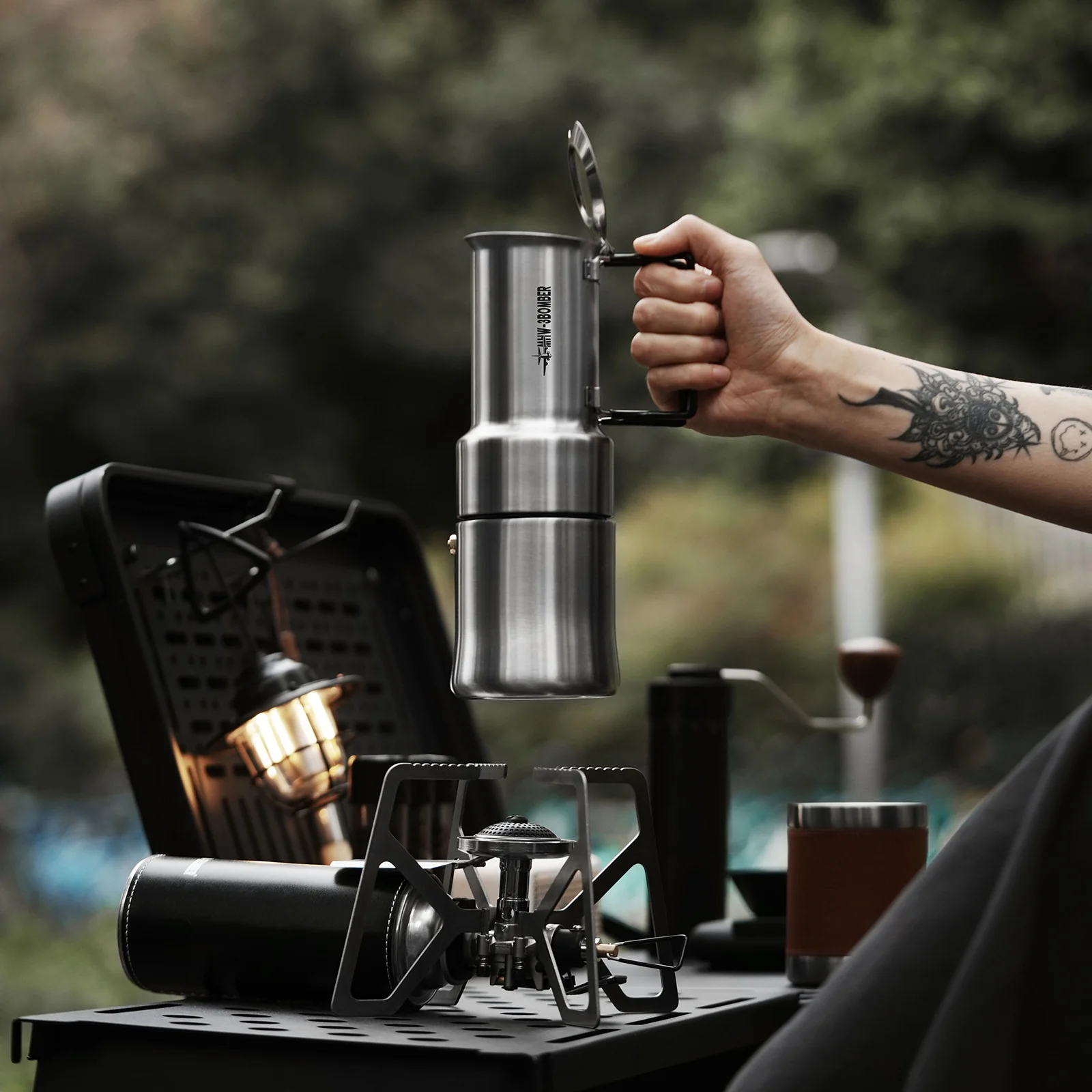 MHW-3BOMBER MET Outdoor Moka Pot - Image 21
