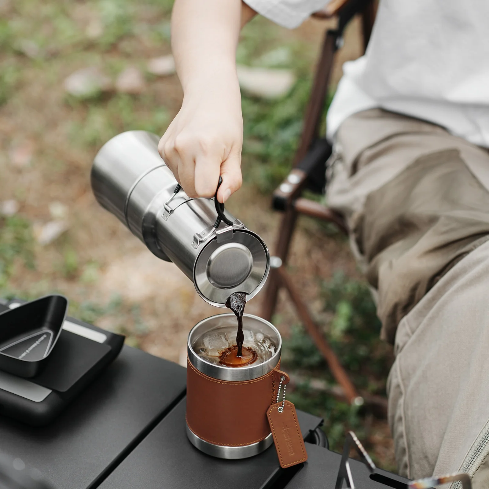 MHW-3BOMBER MET Outdoor Moka Pot - Image 3