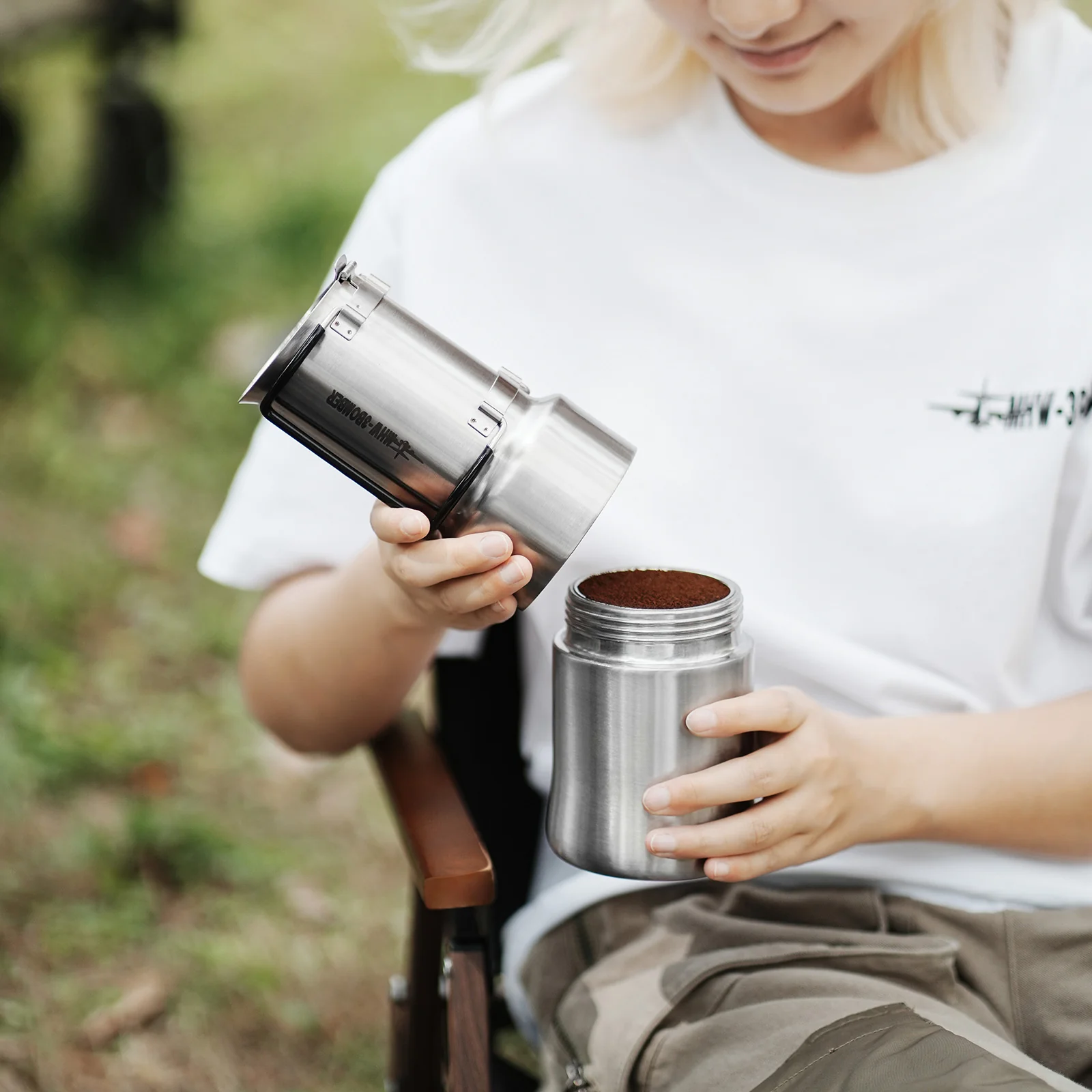 MHW-3BOMBER MET Outdoor Moka Pot - Image 6