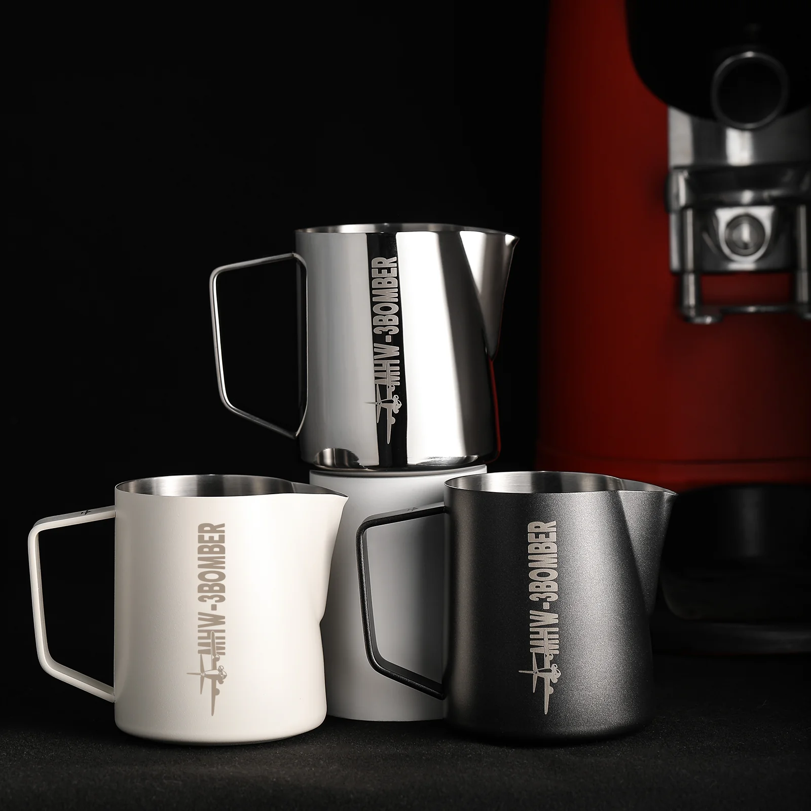 MHW-3BOMBER Milk Frothing Pitcher 3.0 Matte Black - Image 14