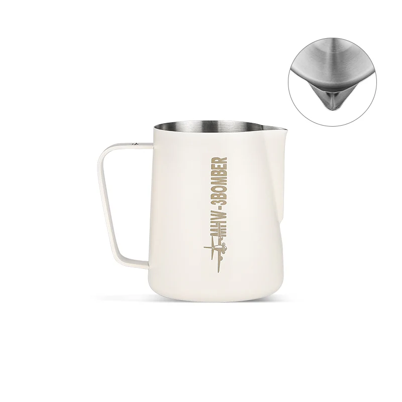 MHW-3BOMBER Milk Frothing Pitcher 3.0 White - Image 3