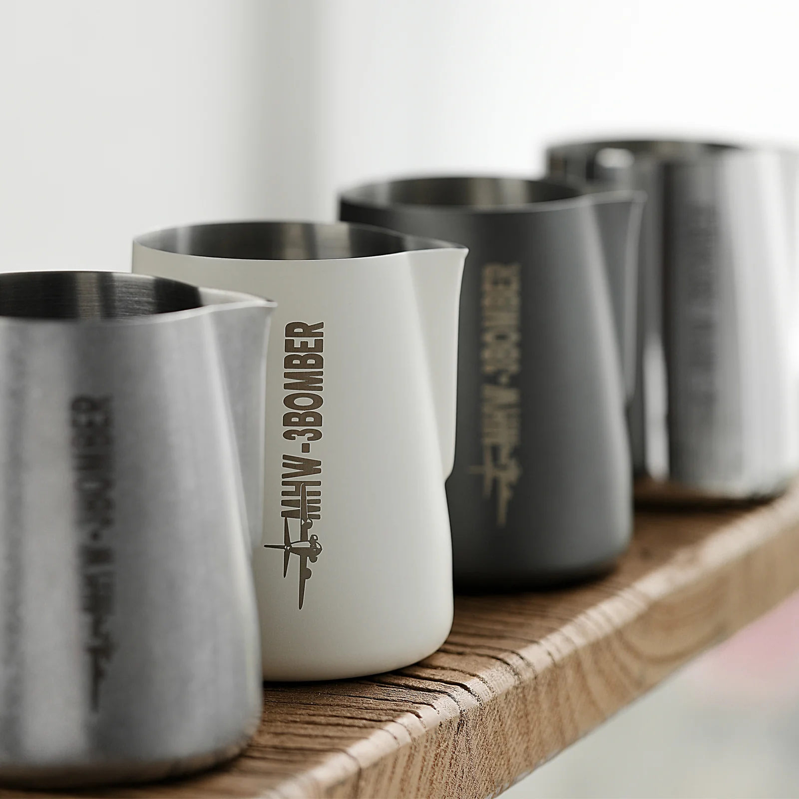 MHW-3BOMBER Milk Frothing Pitcher 3.0 Silver Spot - Image 5