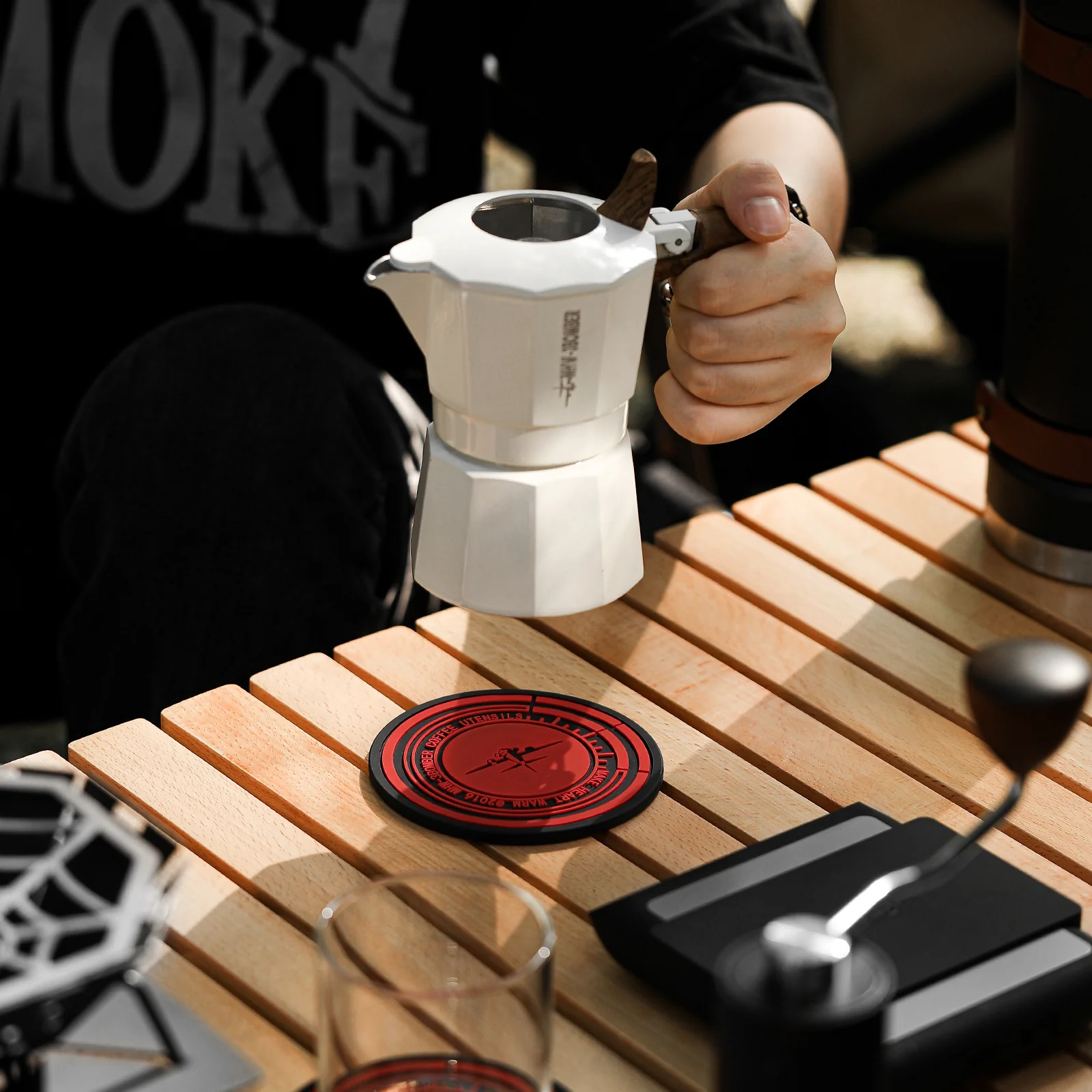MHW-3BOMBER Moka Pot Silicon Tamper Storage Mat - Image 8