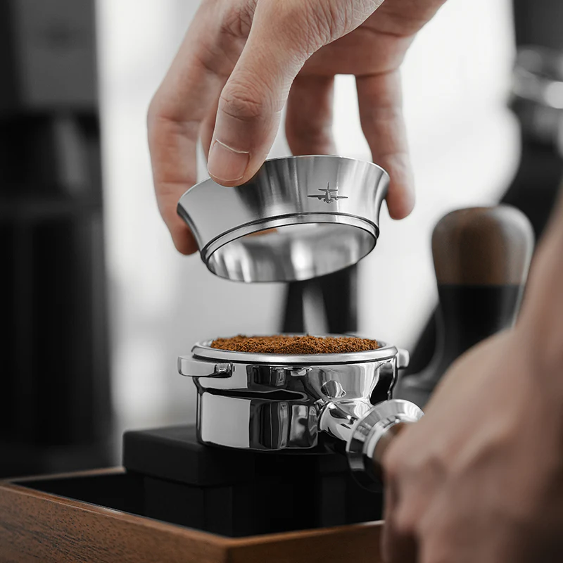 MHW-3BOMBER Stainless Steel Coffee Dosing Funnel - Image 13