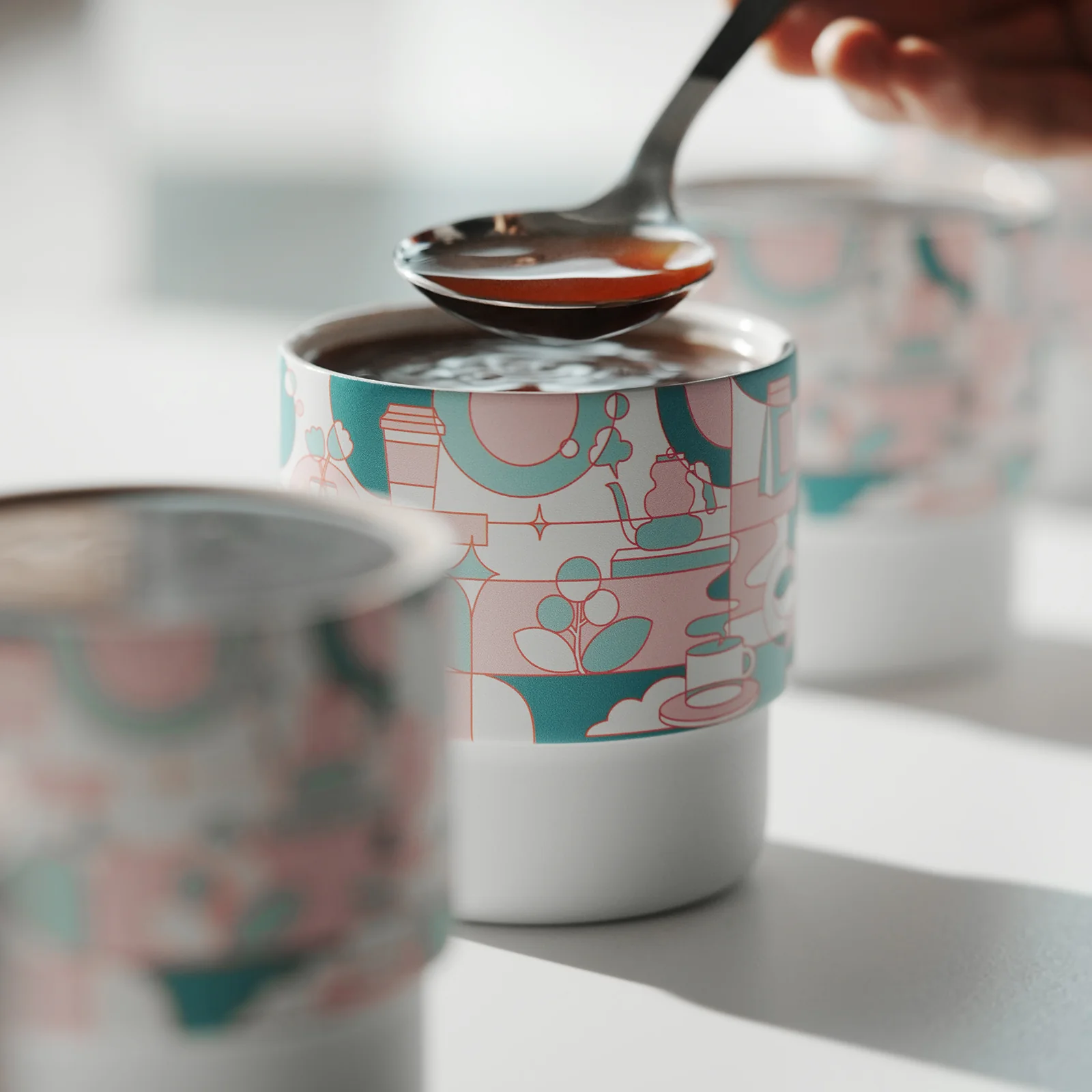 MHW-3BOMBER Swirl Cup - Image 9