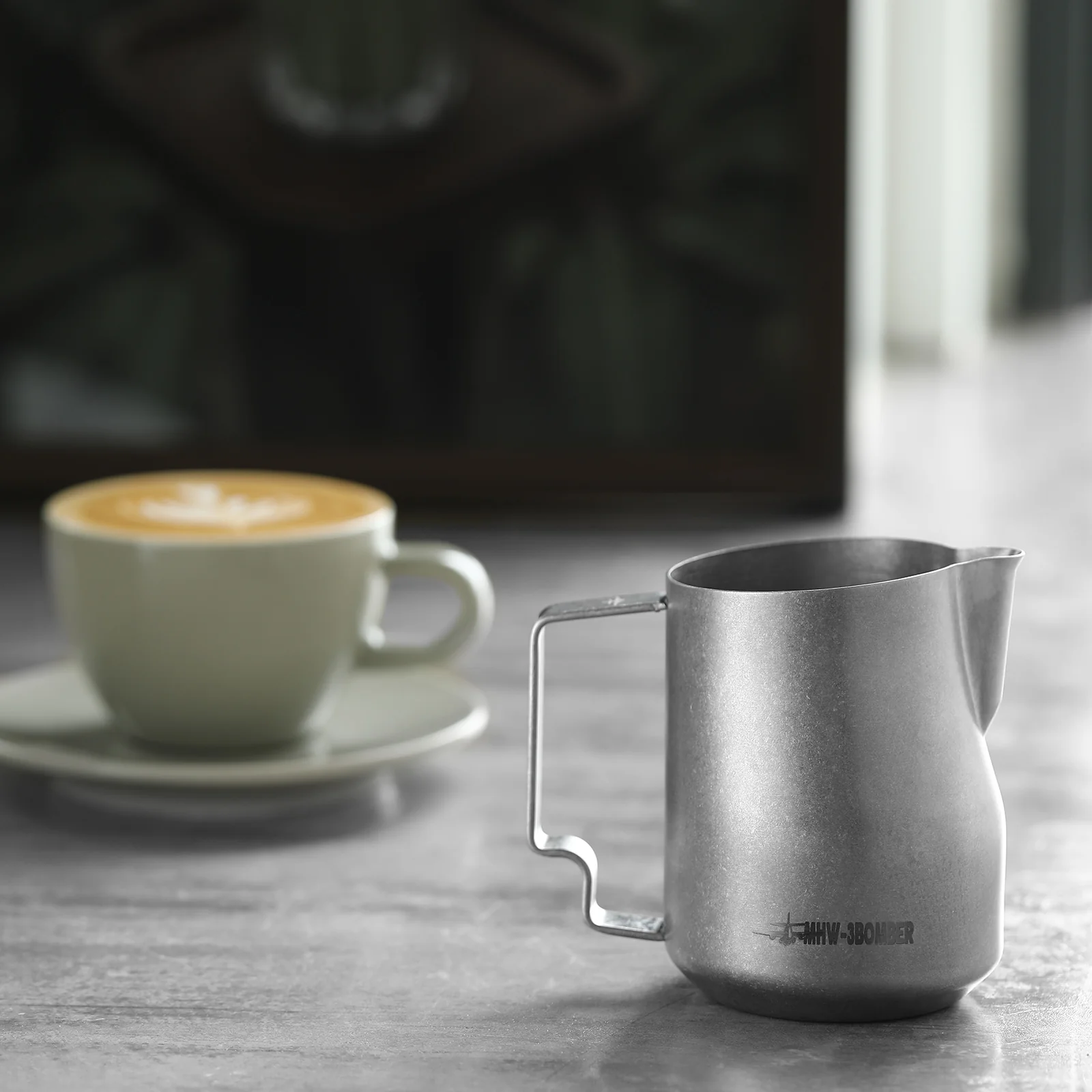 MHW-3BOMBER Turbo Milk Pitcher Silver Spot - Image 7