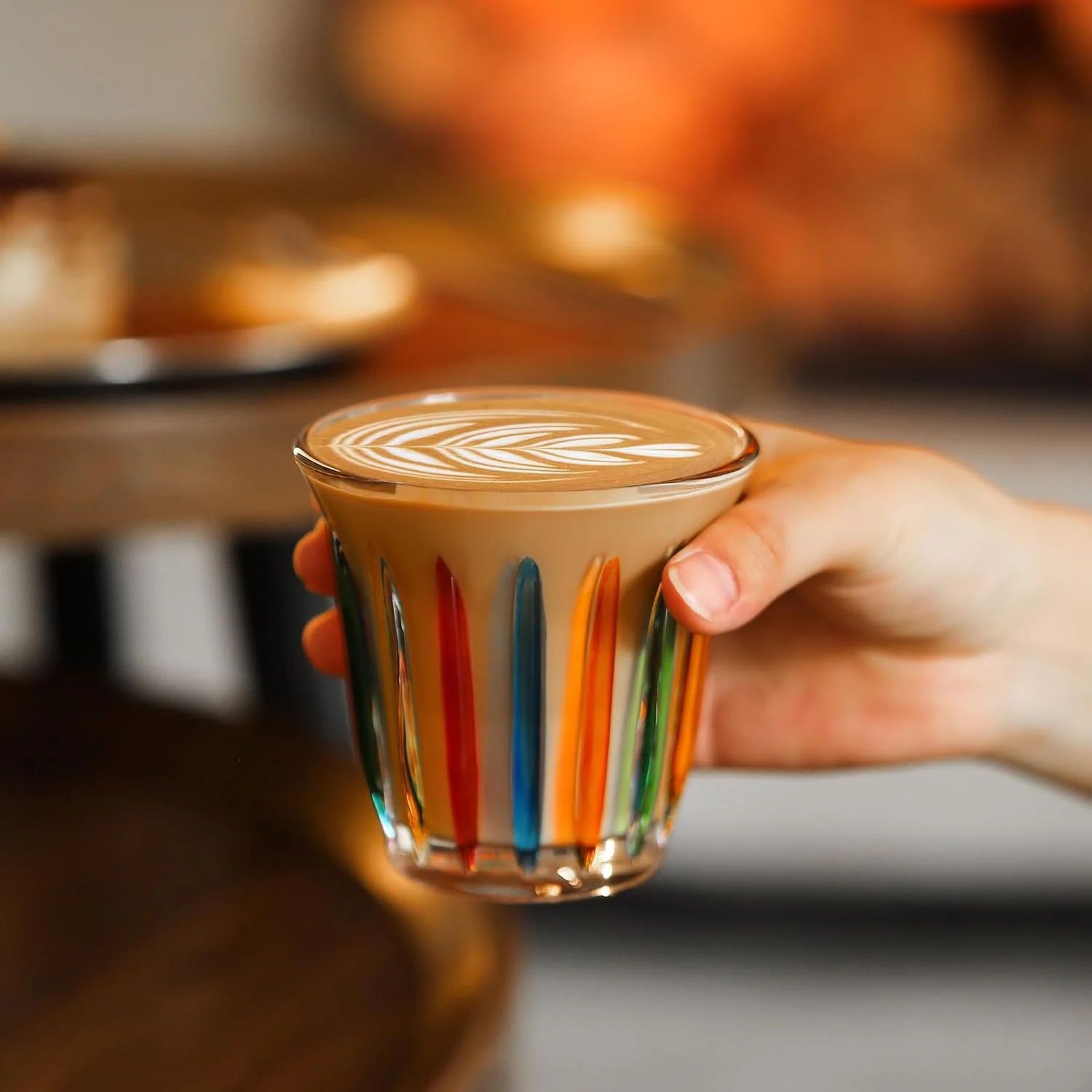 MHW-3BOMBER Wright Cup Espresso Shot Glass Hand-painted Series - Image 8