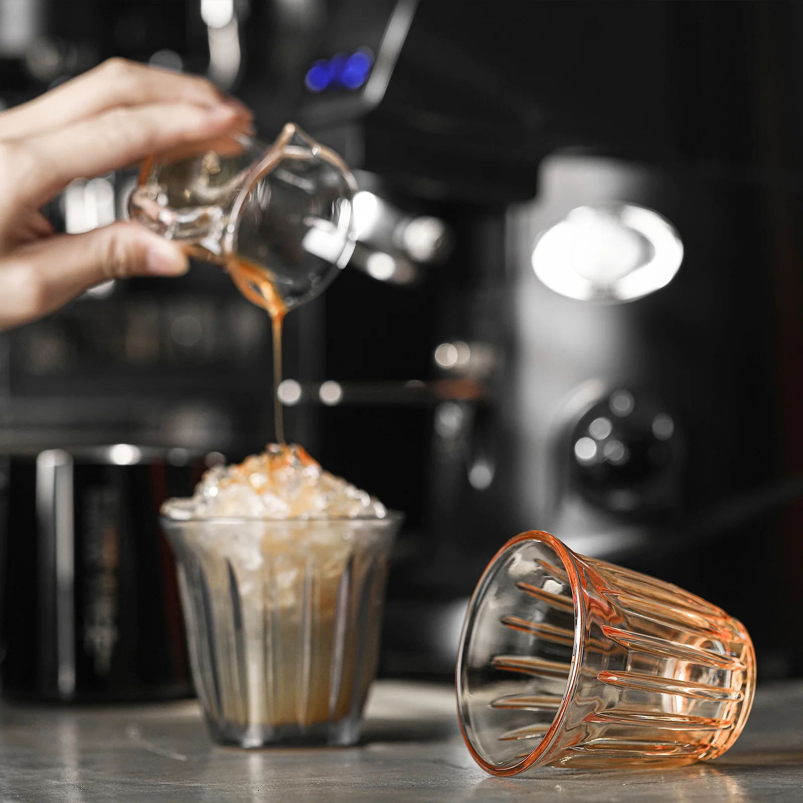 MHW-3BOMBER Wright Cup Glass Vacuum Electroplated Brown - Image 6