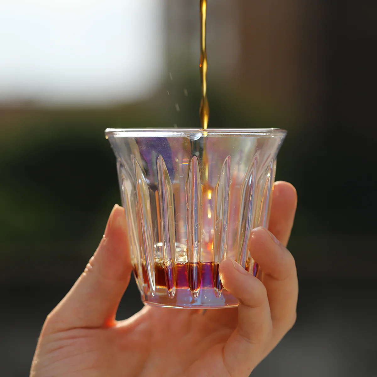 MHW-3BOMBER Wright Cup Glass Vacuum Electroplated Aurora Multi-color - Image 3